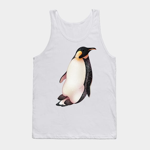 Cozy Emperor Penguin Tank Top by Phoenix Baldwin